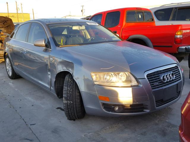 WAUDH74F27N018477 - 2007 AUDI A6 3.2 QUA SILVER photo 1