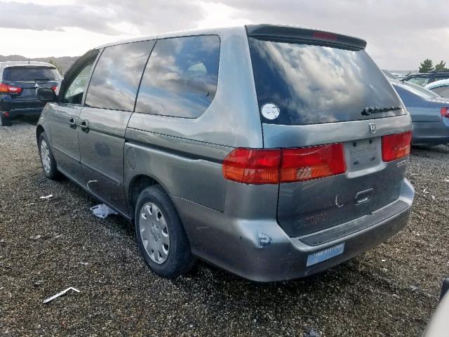 2HKRL1855XH536833 - 1999 HONDA ODYSSEY LX GRAY photo 3