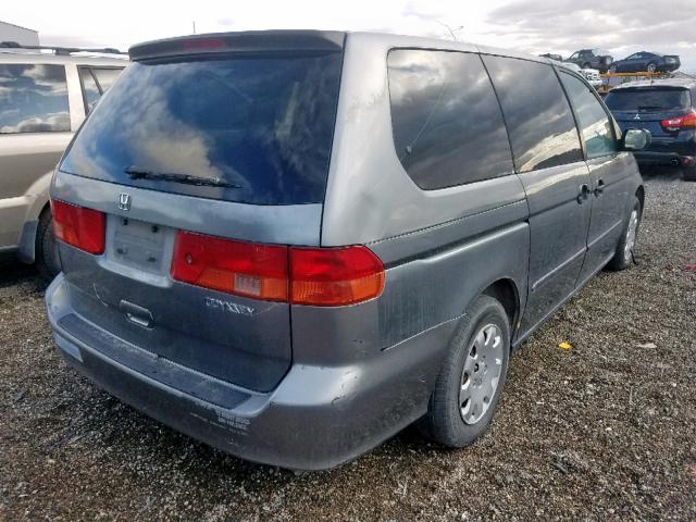 2HKRL1855XH536833 - 1999 HONDA ODYSSEY LX GRAY photo 4