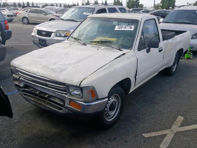 JT4RN82P9M5041382 - 1991 TOYOTA PICKUP 1/2 WHITE photo 2