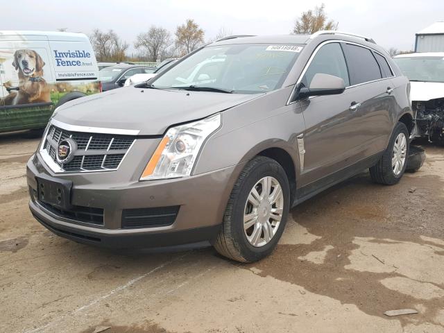 3GYFNDEY0BS523526 - 2011 CADILLAC SRX LUXURY GRAY photo 2