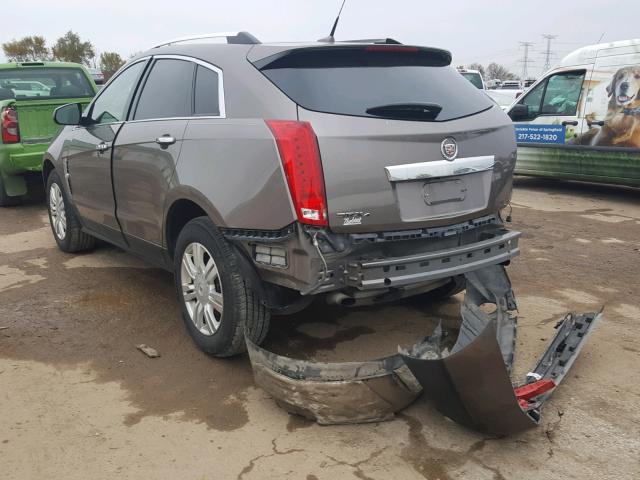 3GYFNDEY0BS523526 - 2011 CADILLAC SRX LUXURY GRAY photo 3