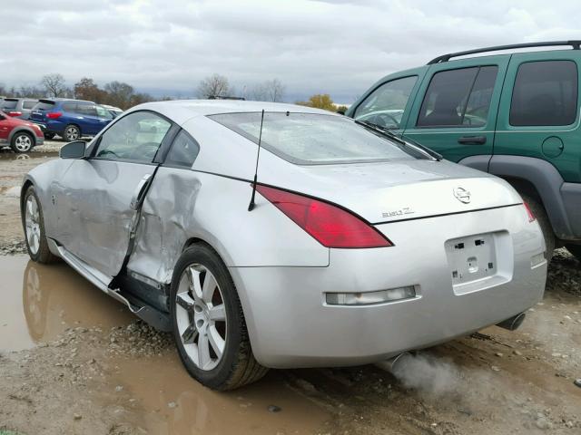 JN1AZ34D75M603605 - 2005 NISSAN 350Z COUPE SILVER photo 3