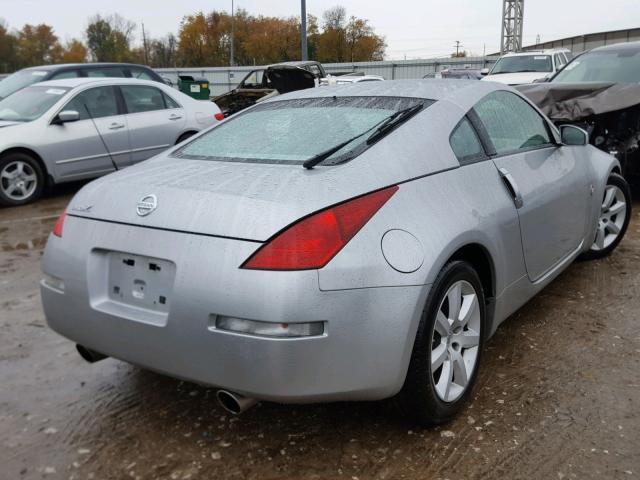 JN1AZ34D75M603605 - 2005 NISSAN 350Z COUPE SILVER photo 4