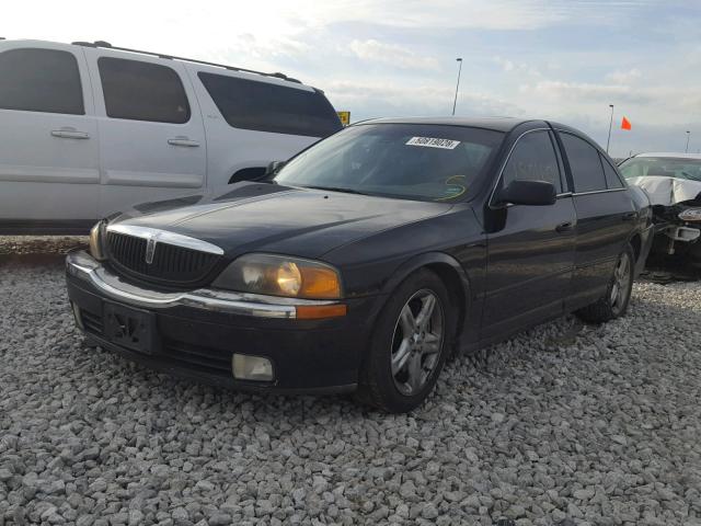 1LNHM87A22Y698518 - 2002 LINCOLN LS BLACK photo 2