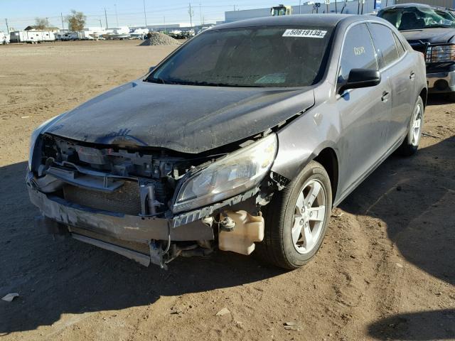 1G11B5SA3DF217166 - 2013 CHEVROLET MALIBU LS 灰色 照片 2