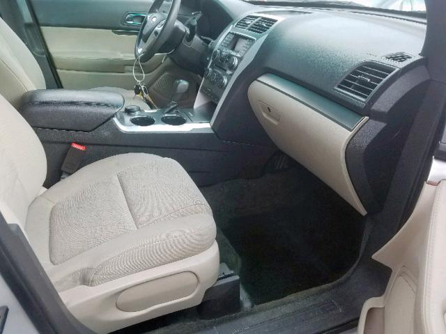 1FM5K8B84EGA04550 - 2014 FORD EXPLORER SILVER photo 5