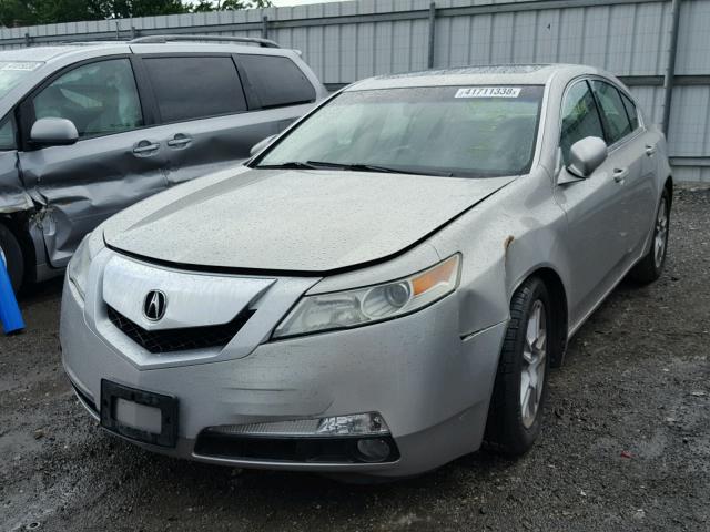 19UUA8F27AA018899 - 2010 ACURA TL SILVER photo 2