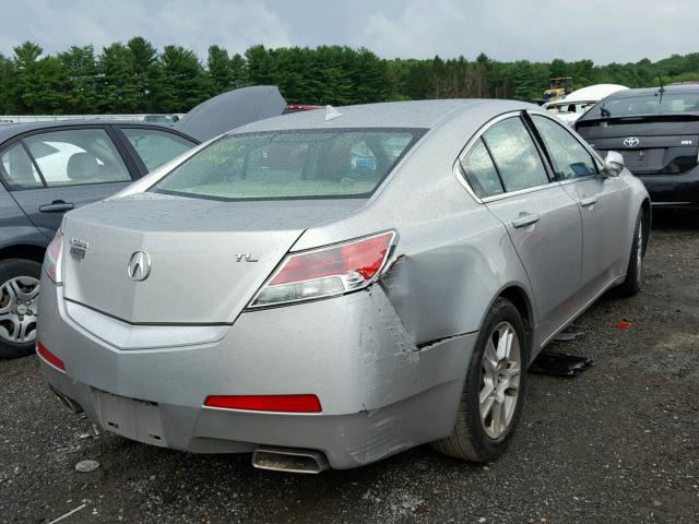 19UUA8F27AA018899 - 2010 ACURA TL SILVER photo 4