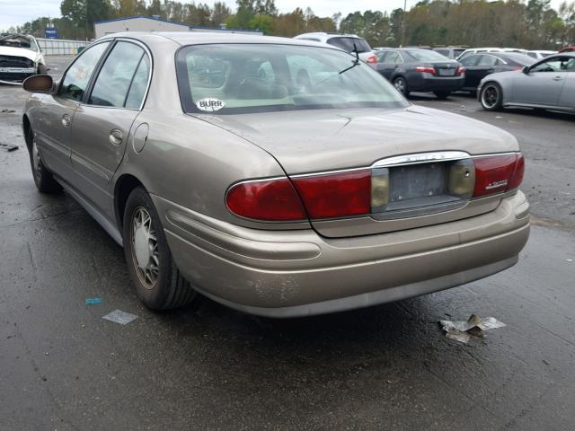 1G4HR54K644126486 - 2004 BUICK LESABRE LI BEIGE photo 3