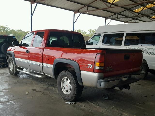 2GTEK19T8Y1285498 - 2000 GMC NEW SIERRA RED photo 3