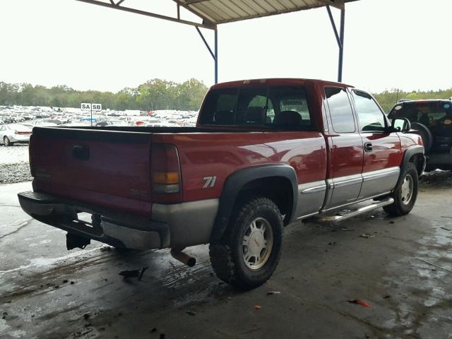 2GTEK19T8Y1285498 - 2000 GMC NEW SIERRA RED photo 4