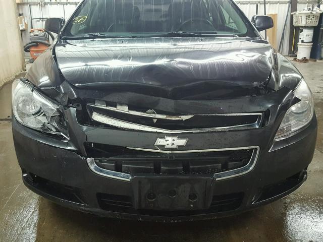 1G1ZJ57B284265881 - 2008 CHEVROLET MALIBU 2LT CHARCOAL photo 9