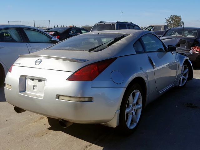 JN1AZ34E34T061576 - 2004 NISSAN 350Z COUPE SILVER photo 4