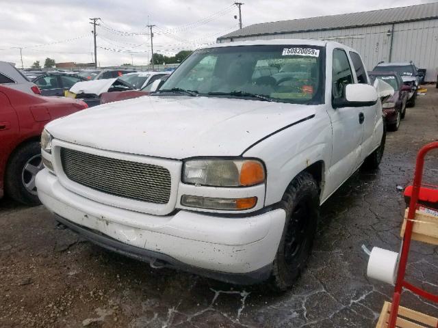 2GTEC19T2Y1113335 - 2000 GMC NEW SIERRA WHITE photo 2