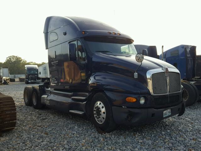 1XKTDU9X07J168450 - 2007 KENWORTH CONSTRUCTI BLACK photo 1