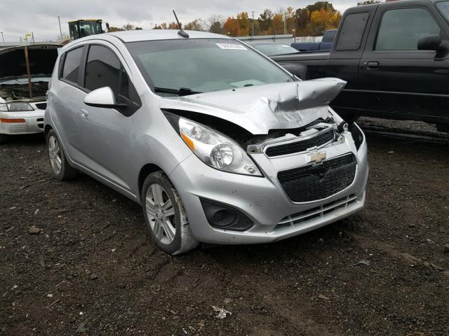 KL8CA6S95EC542573 - 2014 CHEVROLET SPARK LS SILVER photo 1