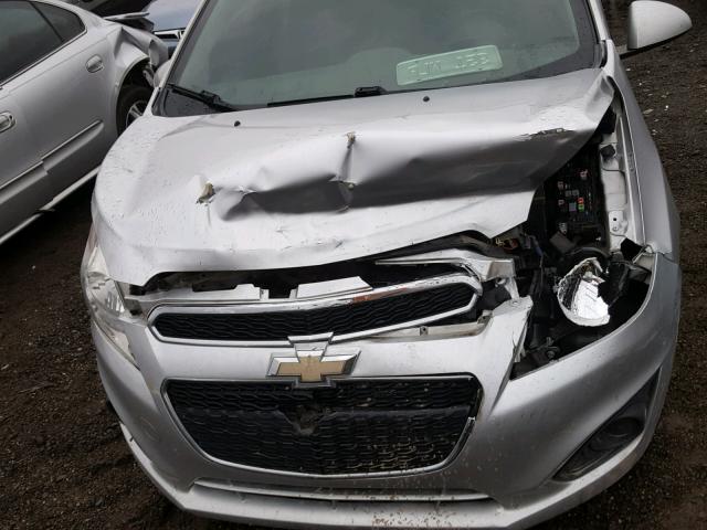 KL8CA6S95EC542573 - 2014 CHEVROLET SPARK LS SILVER photo 7