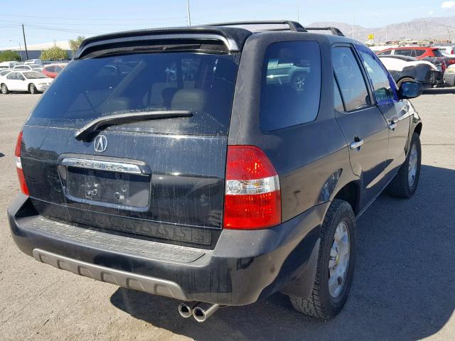 2HNYD18631H507696 - 2001 ACURA MDX TOURIN BLACK photo 4