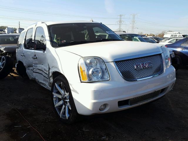 1GKFK63837J310385 - 2007 GMC YUKON DENA WHITE photo 1