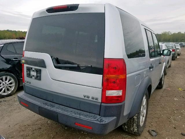 SALAE25496A403645 - 2006 LAND ROVER LR3 SE SILVER photo 4