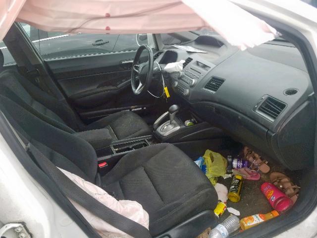 2HGFA1F69AH506109 - 2010 HONDA CIVIC LX-S თეთრი ფოტო 5
