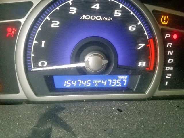 2HGFA1F69AH506109 - 2010 HONDA CIVIC LX-S თეთრი ფოტო 8