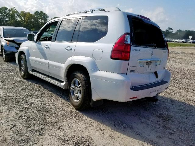 JTJBT20X680156643 - 2008 LEXUS GX 470 WHITE photo 3