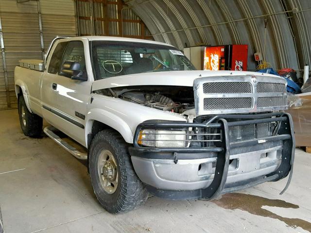 3B7KC23651G813326 - 2001 DODGE RAM 2500 WHITE photo 1