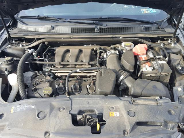 1FAHP2E89EG158981 - 2014 FORD TAURUS SEL GRAY photo 7