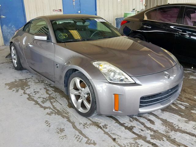 JN1BZ34D48M701810 - 2008 NISSAN 350Z COUPE GRAY photo 1