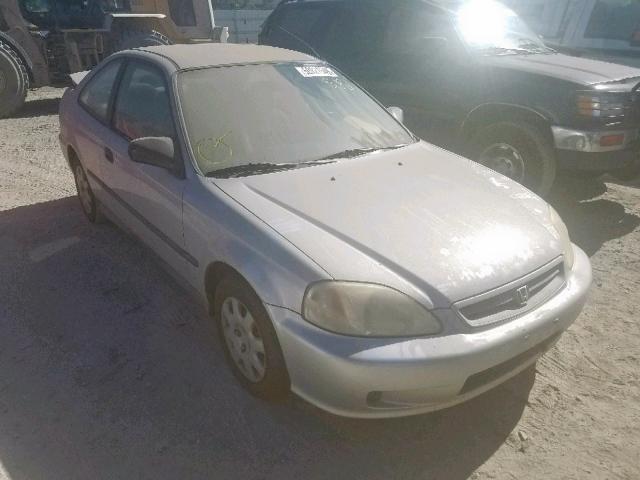 1HGEJ6222XL091609 - 1999 HONDA CIVIC DX SILVER photo 1