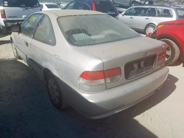 1HGEJ6222XL091609 - 1999 HONDA CIVIC DX SILVER photo 3