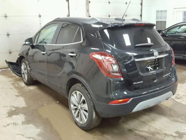 KL4CJASB6JB560510 - 2018 BUICK ENCORE PRE BLACK photo 3