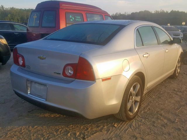1G1ZC5EU7BF145441 - 2011 CHEVROLET MALIBU 1LT 银色 照片 4
