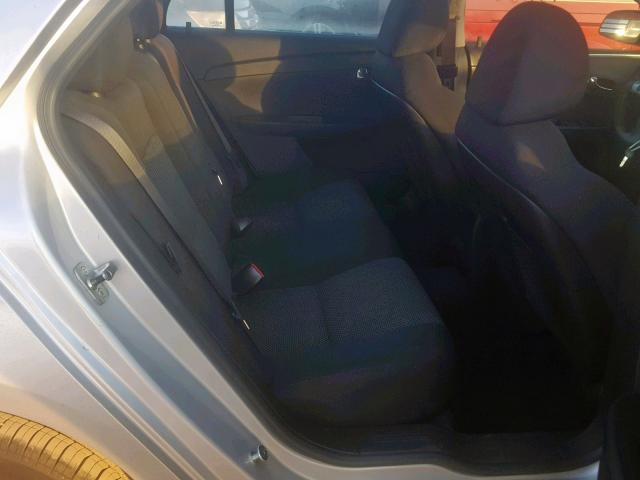 1G1ZC5EU7BF145441 - 2011 CHEVROLET MALIBU 1LT 银色 照片 6