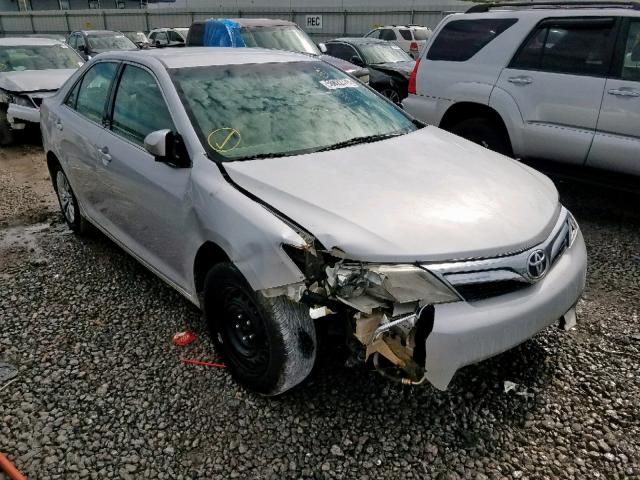 4T1BF1FK1EU406676 - 2014 TOYOTA CAMRY L SILVER photo 1