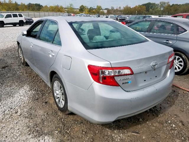 4T1BF1FK1EU406676 - 2014 TOYOTA CAMRY L SILVER photo 3