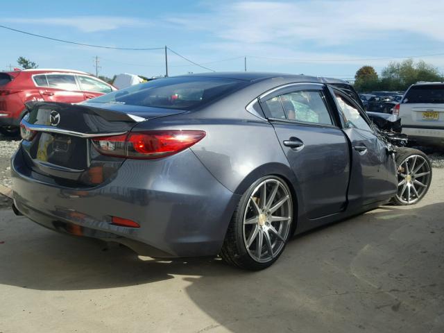 JM1GJ1U56E1106509 - 2014 MAZDA 6 SPORT GRAY photo 3