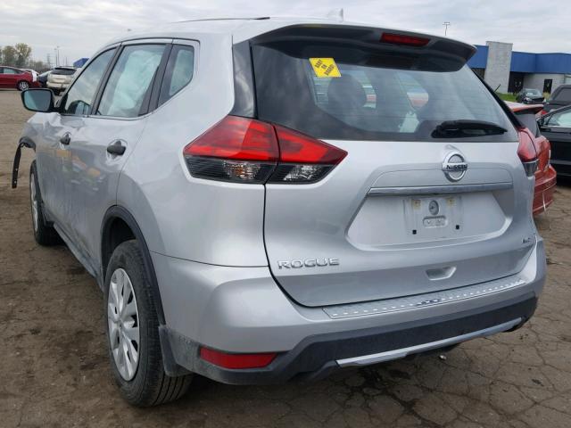 5N1AT2MV8HC783152 - 2017 NISSAN ROGUE SV SILVER photo 3