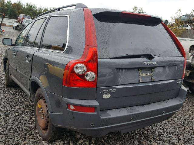 YV4CZ592061228567 - 2006 VOLVO XC90 CHARCOAL photo 3