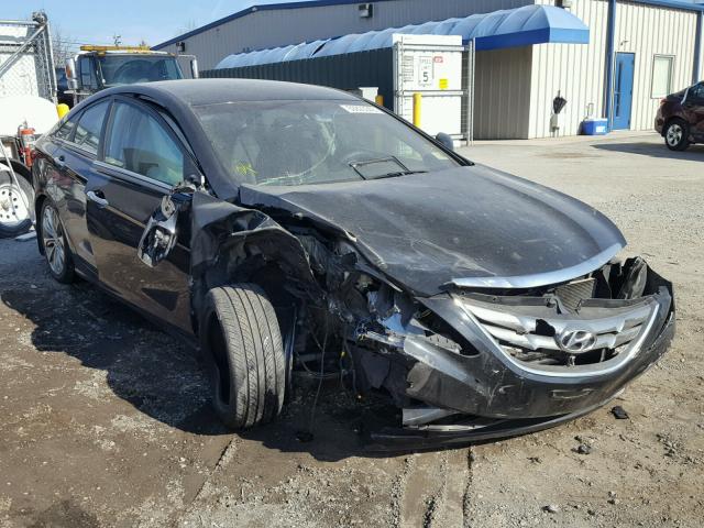 5NPEC4AC0DH560073 - 2013 HYUNDAI SONATA SE BLACK photo 1