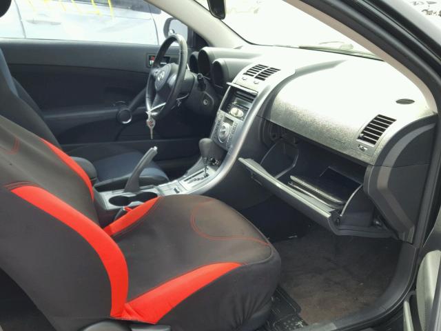 JTKDE177170155879 - 2007 TOYOTA SCION TC BLACK photo 5