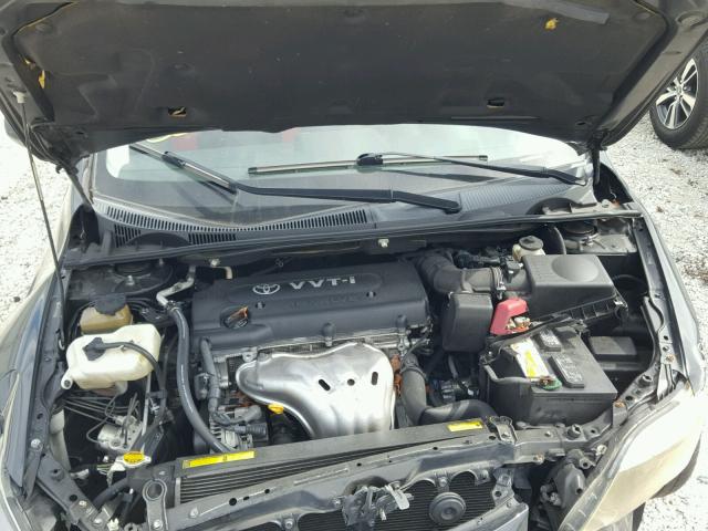 JTKDE177170155879 - 2007 TOYOTA SCION TC BLACK photo 7