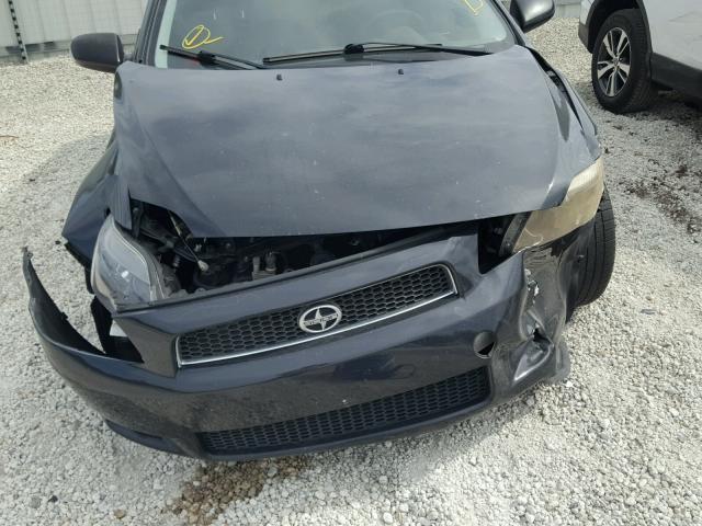 JTKDE177170155879 - 2007 TOYOTA SCION TC BLACK photo 9