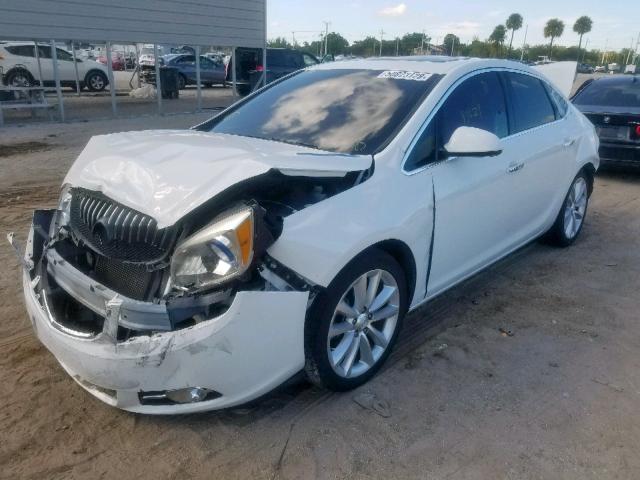 1G4PR5SK9E4182776 - 2014 BUICK VERANO CON WHITE photo 2