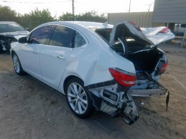 1G4PR5SK9E4182776 - 2014 BUICK VERANO CON WHITE photo 3