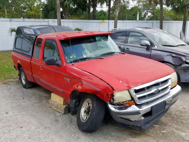 1FTYR14X2WTA80575 - 1998 FORD RANGER SUP RED photo 1