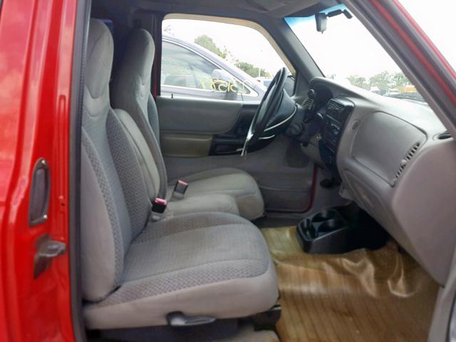1FTYR14X2WTA80575 - 1998 FORD RANGER SUP RED photo 5