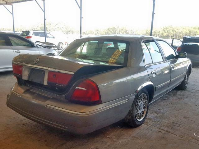 2MEFM74W3YX650720 - 2000 MERCURY GRAND MARQ GRAY photo 4